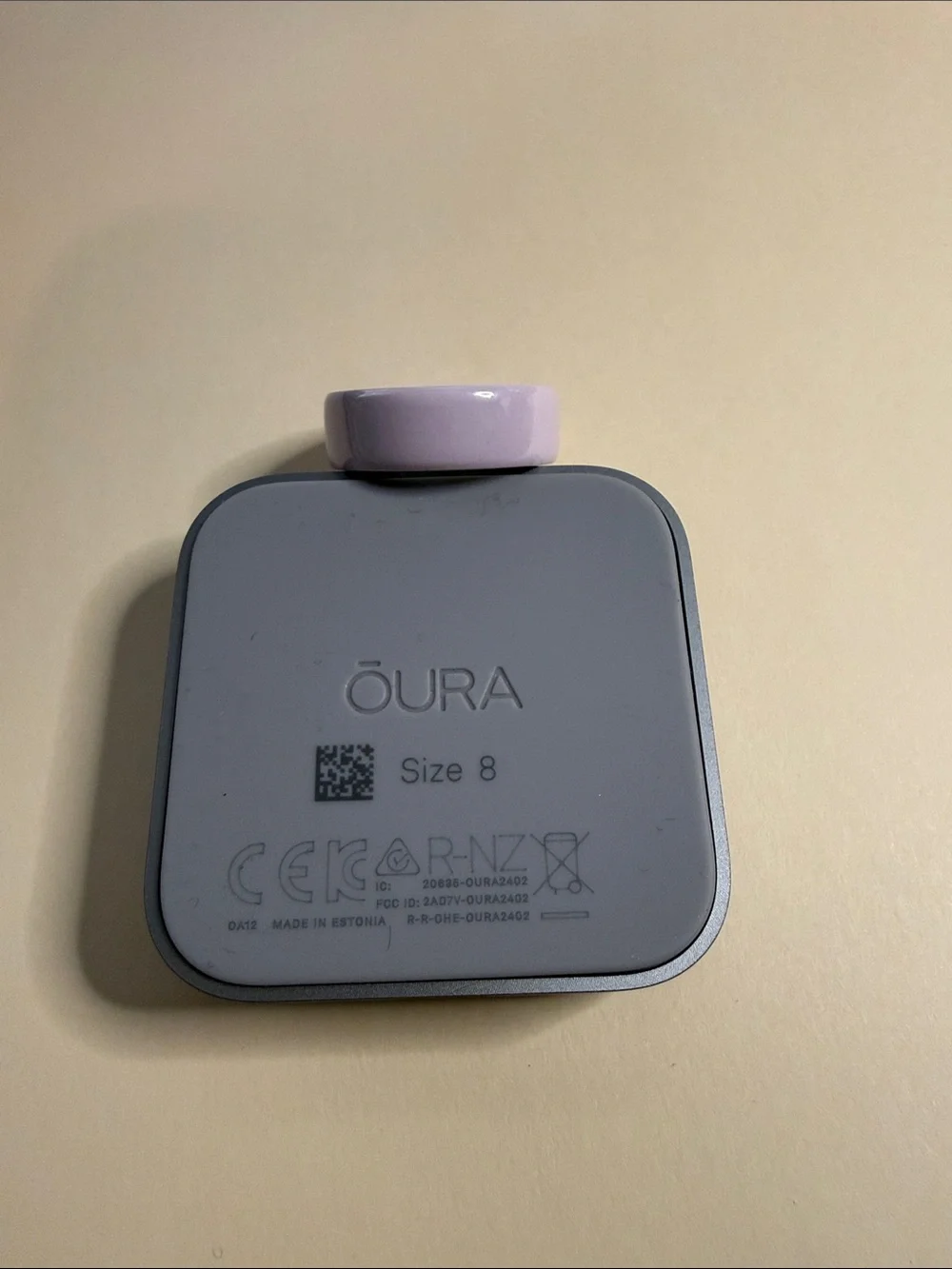 Oura Ring color Petal - Size 8